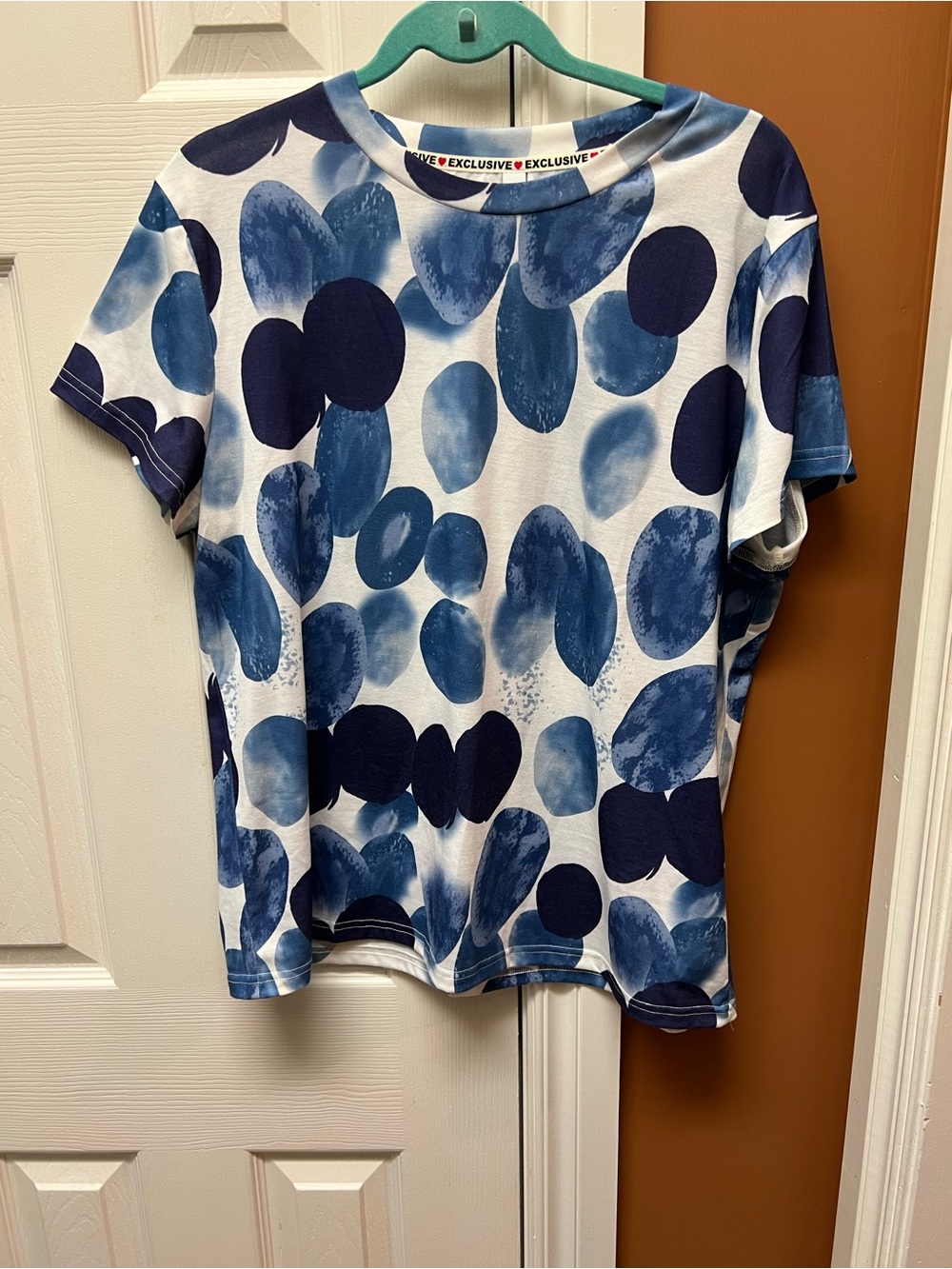 Exclusive Blue Dot Short Sleeve Tee